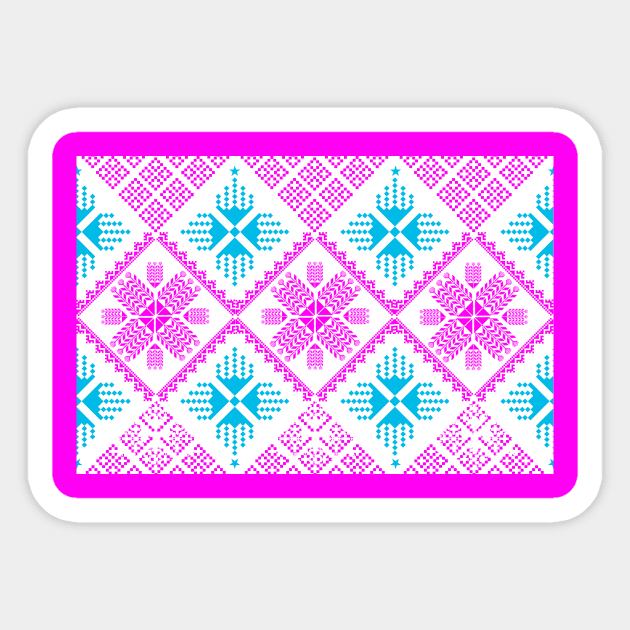 pink pattern Sticker by noke pattern